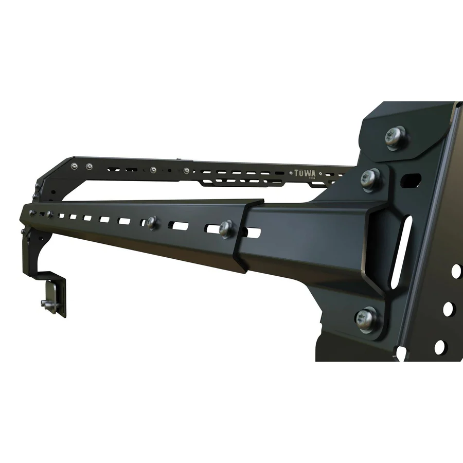 Adjustable and Versatile Tuwa Pro Shiprock Mid Rack System for Jeep Gladiator