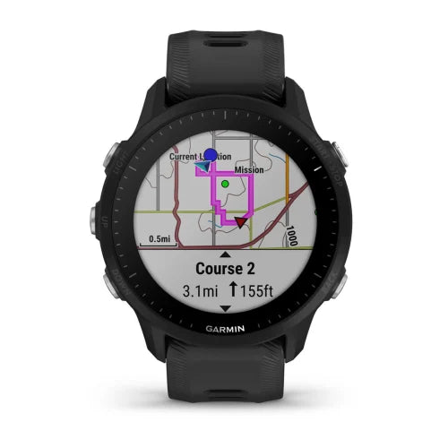    Garmin Forerunner 965 Black SmartWatch With Daily Suggested Workouts