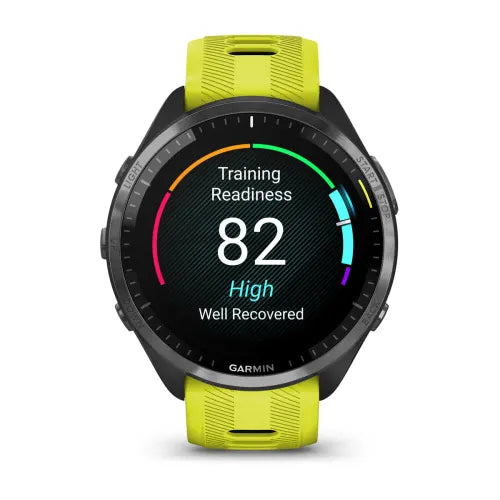 Garmin Forerunner 965 Carbon Gray Smart Watch with Full Color Mapping