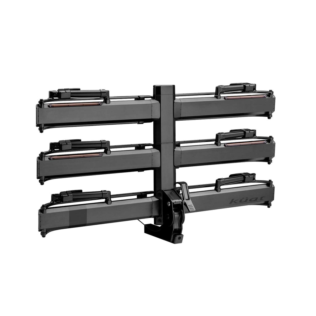 Side view of the Piston Pro X Add-On LED Dual Ratchet Platform Rack