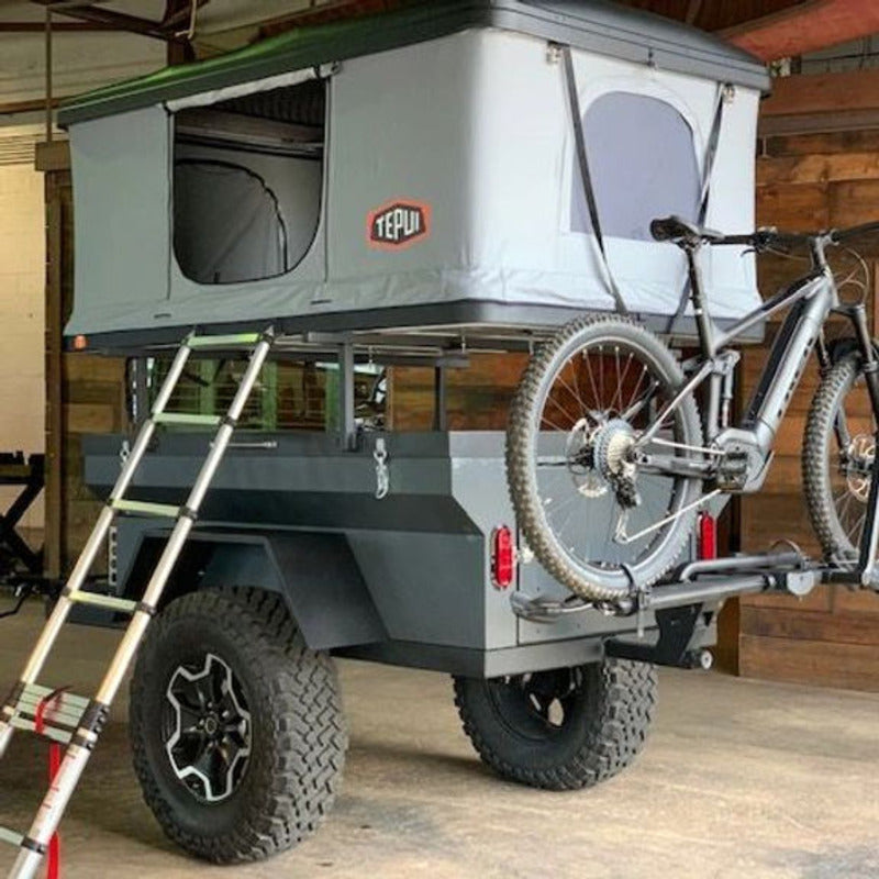 Rustic Mountain Overland Patrol XC Trailer Black / None / Timbren