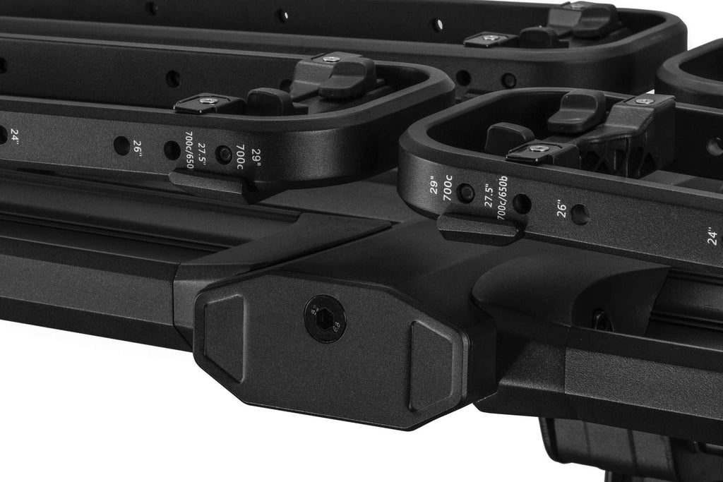 Image showing a close up of the piston pro platform rack and its all metal construction