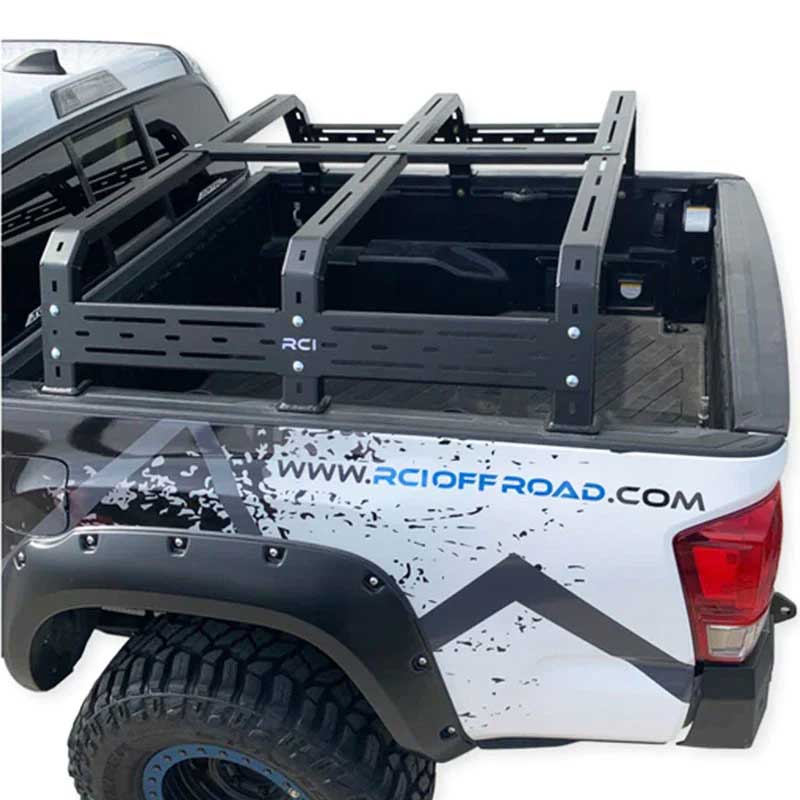 RCI 12" HD Bed Rack For Toyota Tacoma (1995-Present) top view