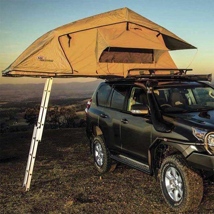 ARB Series 3 Roof Top Tent On Top Of Land Cruiser