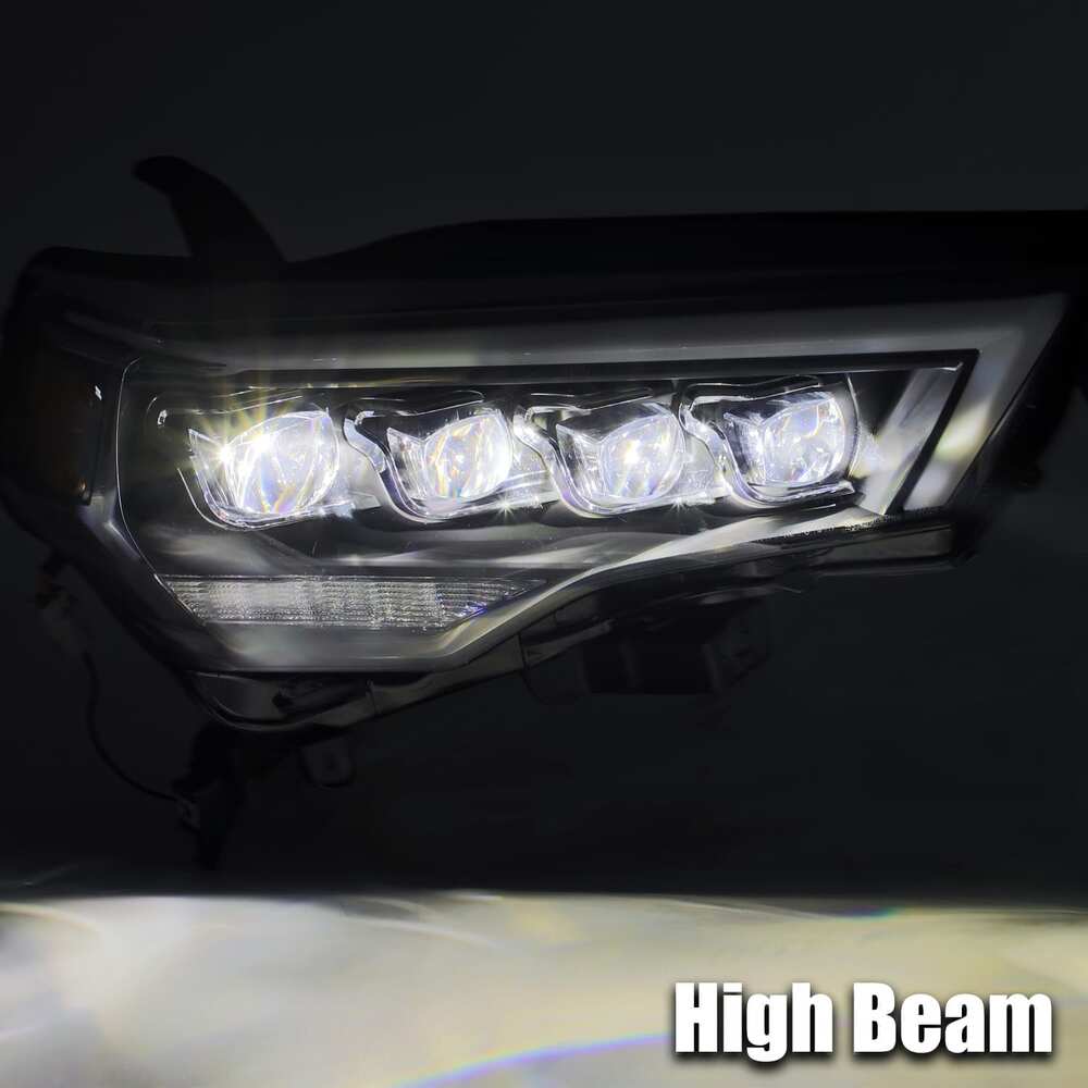 AlphaRex 4Runner NOVA Series LED Projector Headlights High Beam Mode