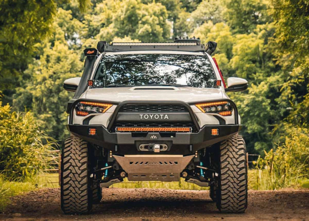 Backwoods 5th Gen 4Runner Front Bumper Bull Bar 3 Loop Off Road Tents