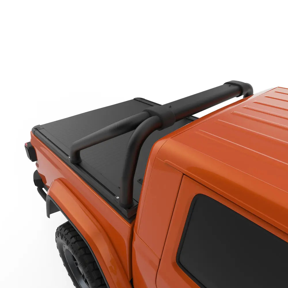 EGR RollTrac S-Series Jeep Gladiator Sport Bar Mounted On Top Of The EGR Bed Cover