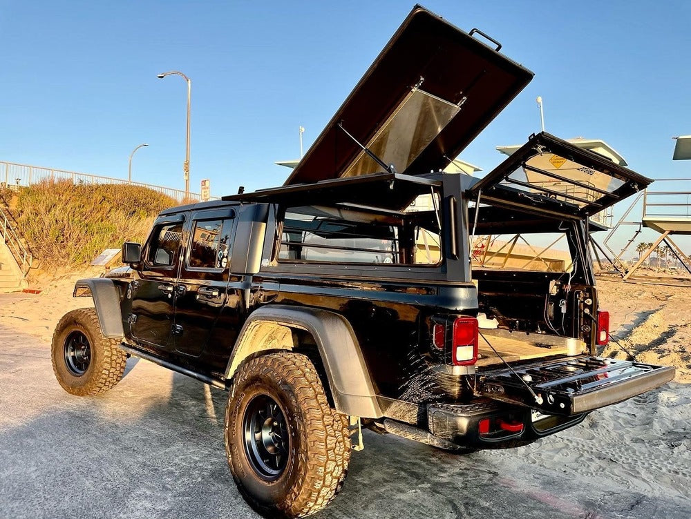 campers jeep GAIA Campers Jeep Gladiator Truck Cap - 2020+ 50% downpayment