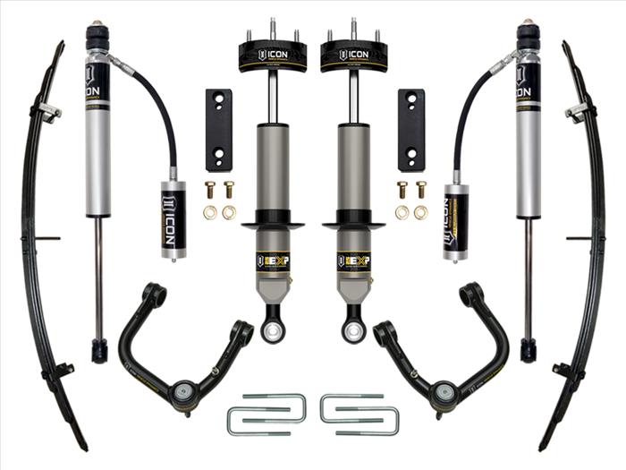 ICON Stage 3 EXP Suspension System With Tubular UCA For Toyota Tacoma
