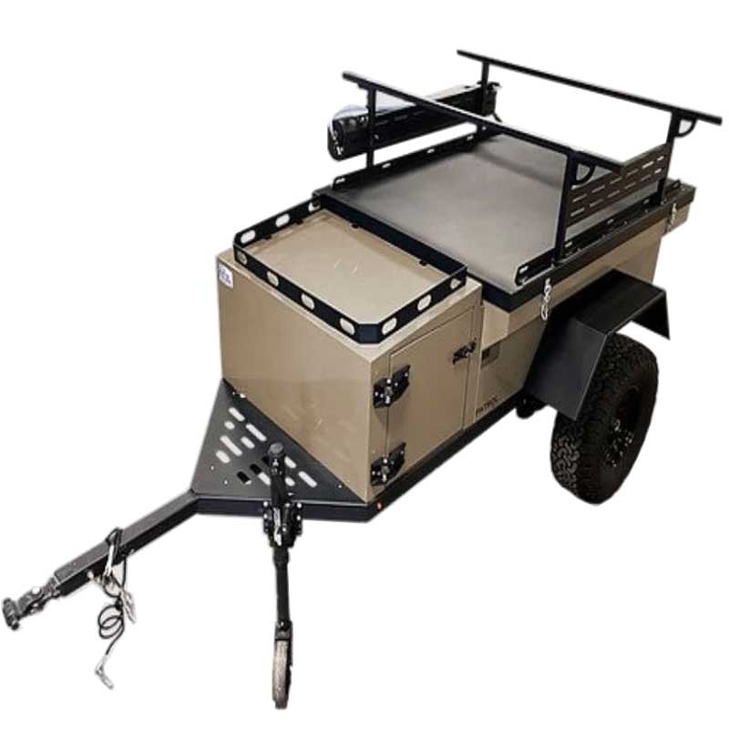 Rustic Mountain Overland Trailer Patrol XCT top view