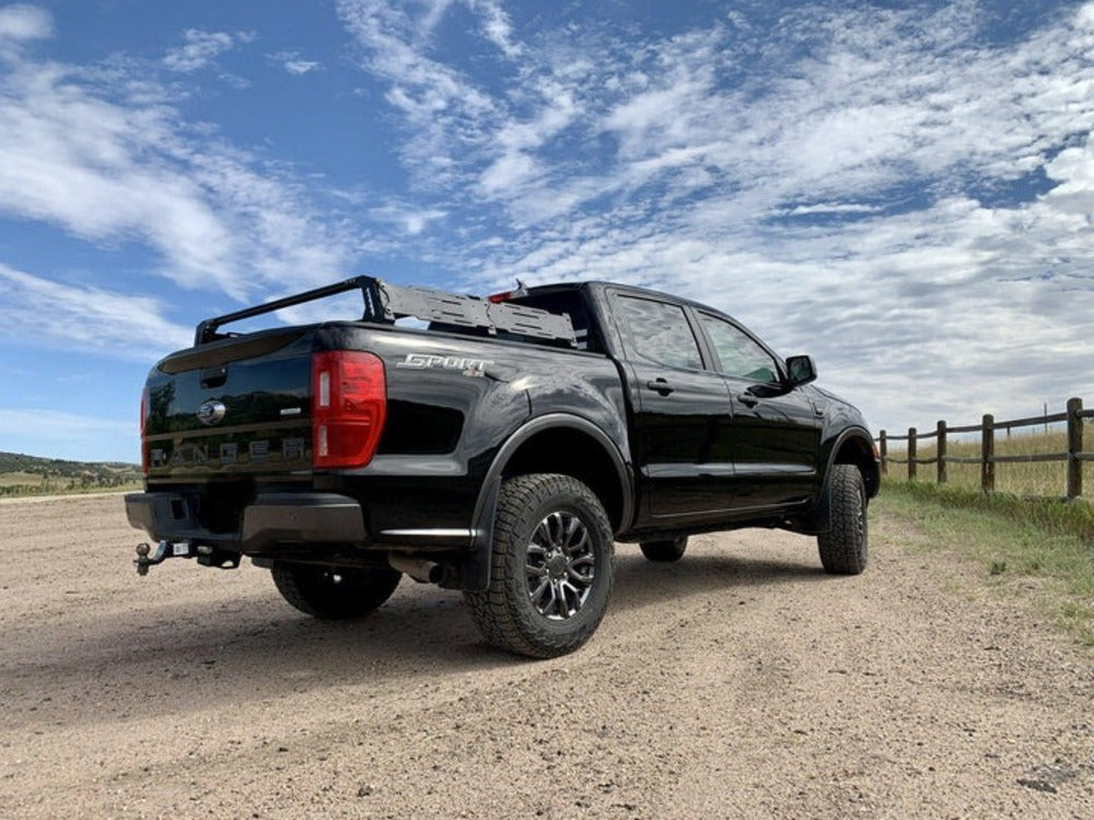 upTOP Overland TRUSS Ford Ranger Bed Rack Back View