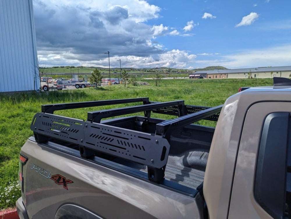 upTOP Overland TRUSS Nissan Frontier Bed Rack With Accessory Panel