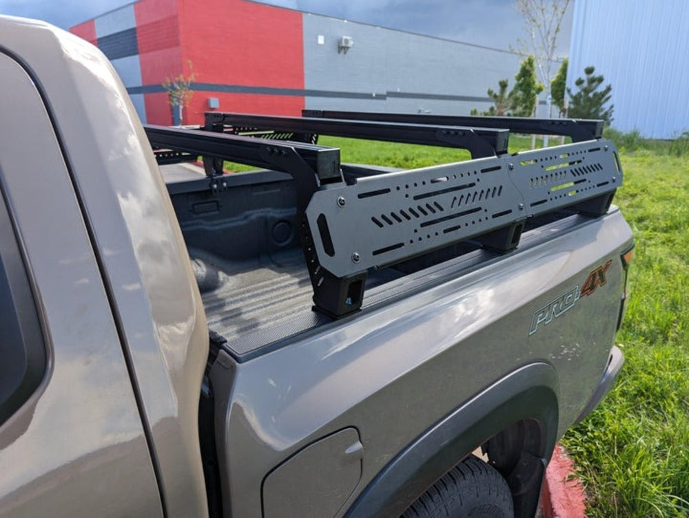 Accessory Panel Mounted On A upTOP Overland TRUSS Nissan Frontier Bed Rack 