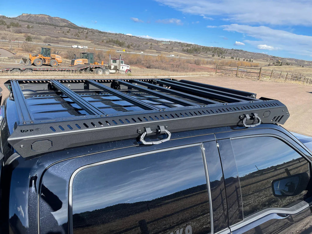 Image showing the side view of the upTop Overland Zulu Platform roof rack