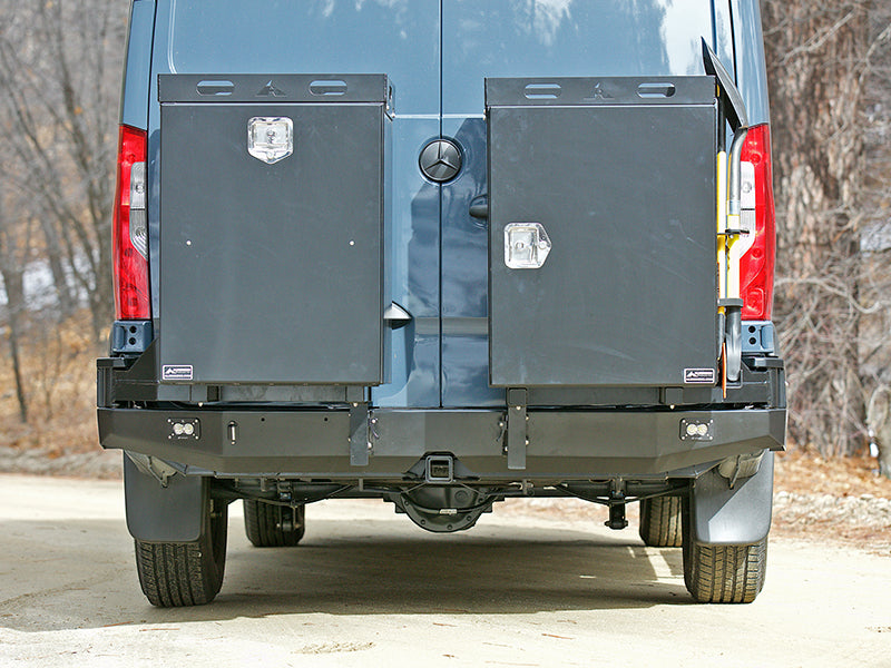 Mercedes Sprinter Rear Bumper with Swing Arms