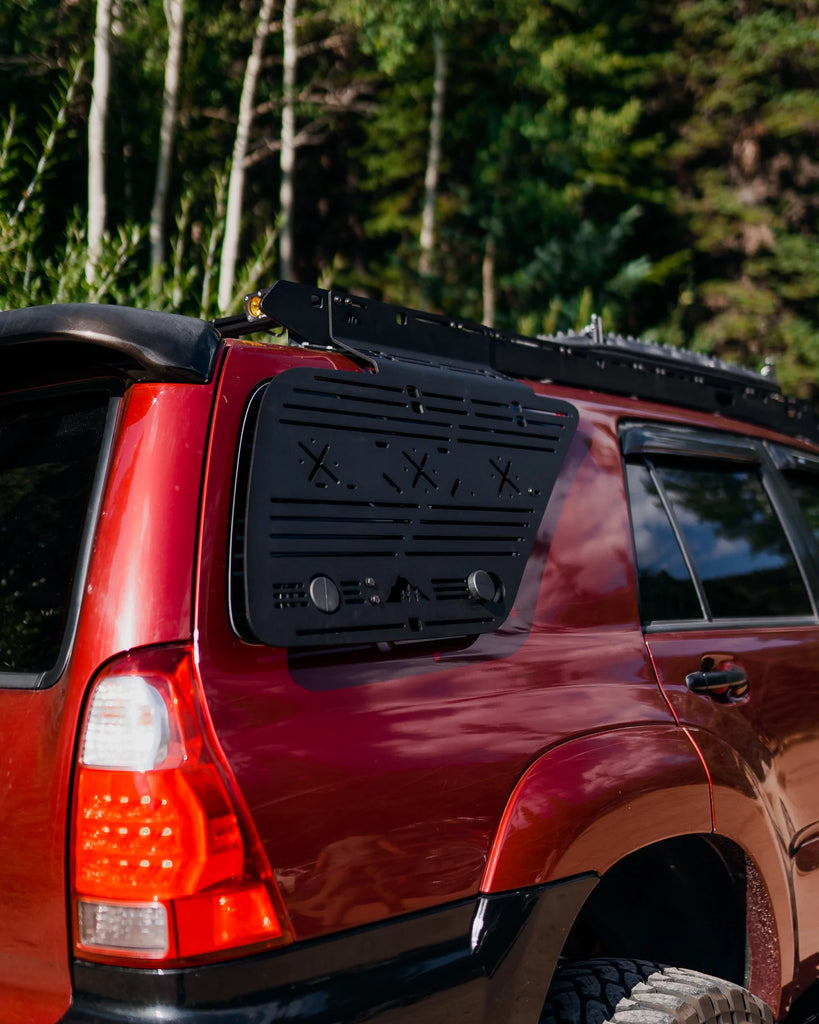 Side View of The 4th Gen 4Runner With a Window Panel