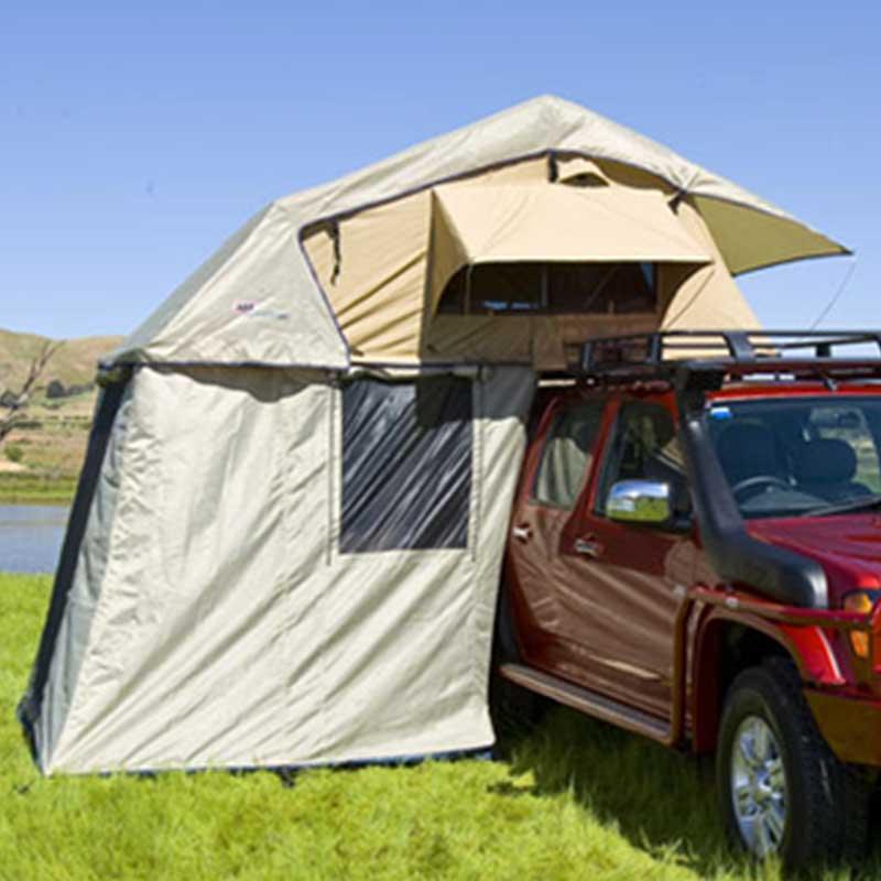 ARB Series III Simpson Roof Top Tent With The Annex Installed