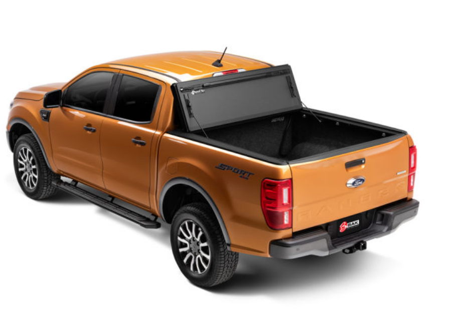 Fully Opened BAKFlip MX4 Truck Bed Cover For Ford Ranger 2019-2021