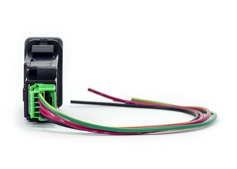 Cali-Raised LED Ligth Bar Switch Wire Harness