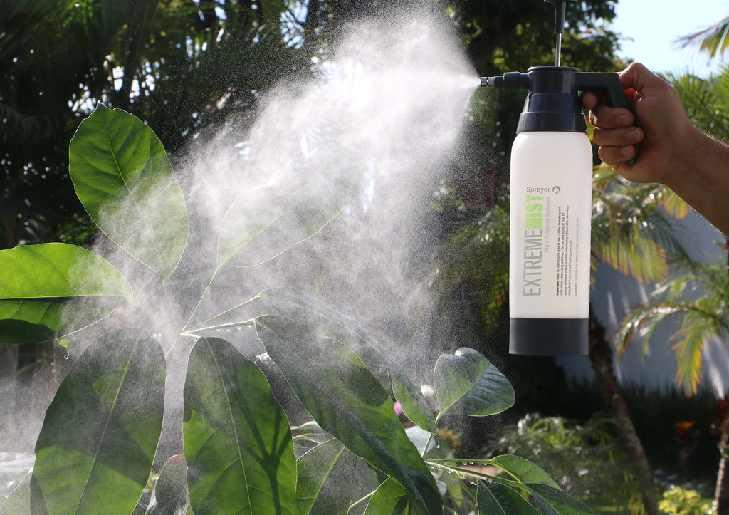 ExtremeMist High-Performance Plant Mister In Practical Use