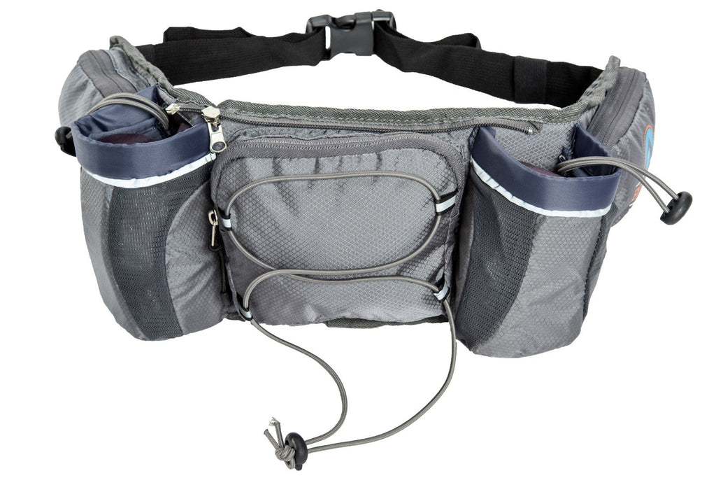 Spacious Pockets for Extrememist Hydration Waist Pack Gray
