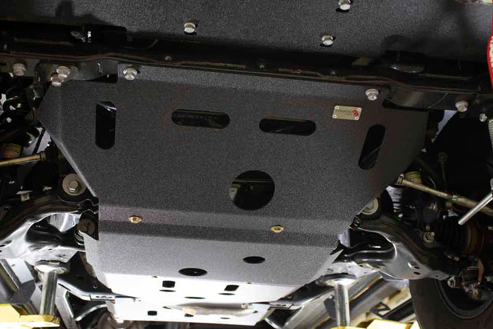 Fishbone Complete Set for Underbelly Skid Plates Mounted on Toyota Tacoma