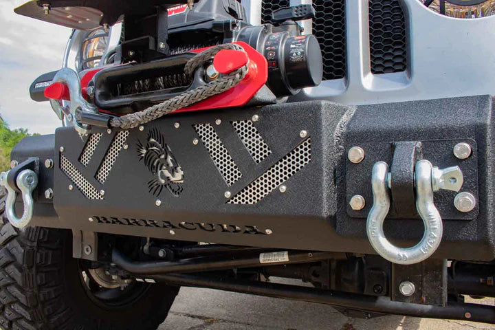 Barracuda Front Bumper Modular Base for Jeep Wrangler and Jeep Gladiator
