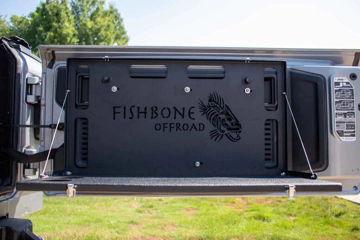 Fishbone Offroad Tailgate Table Jeep Wrangler JL