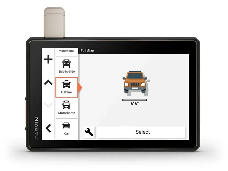 Garmin Tread Overland GPS - On Road and Off Road Maps