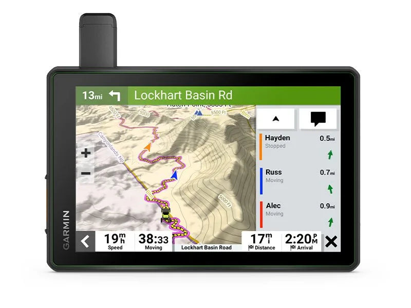 Garmin Tread On and Off Road Maps