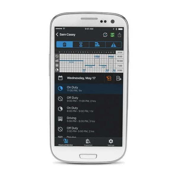 Garmin eLog™ Compliant ELD - Smartphone App
