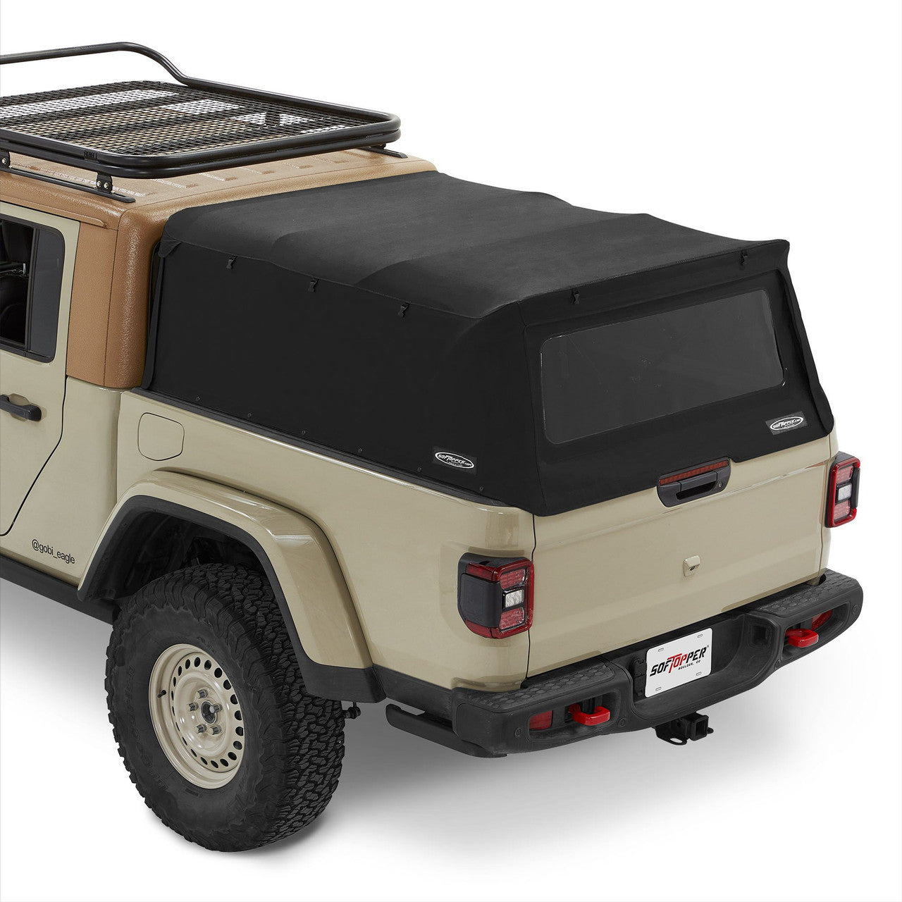 Image of SofTopper Canopy Mounted On Jeep Gladiator 2020 - 2023
