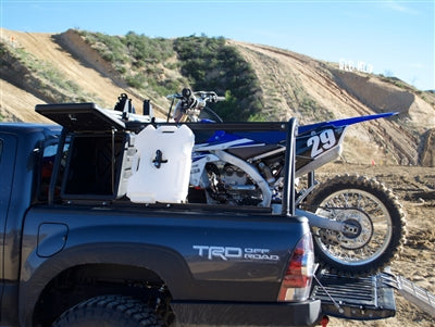 LEITNER DESIGN - ACTIVE CARGO SYSTEM - TOYOTA TACOMA SHORT BED 2005-2015 Motorcycle Example