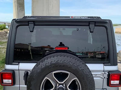 Jeep Wrangler Low Profile Cross Bars by SMS Auto Parts
