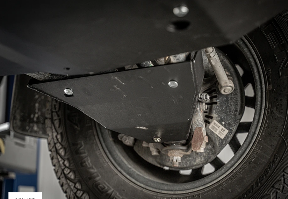Cali Raised LED Lower Arm Skid Plate For Toyota Tacoma