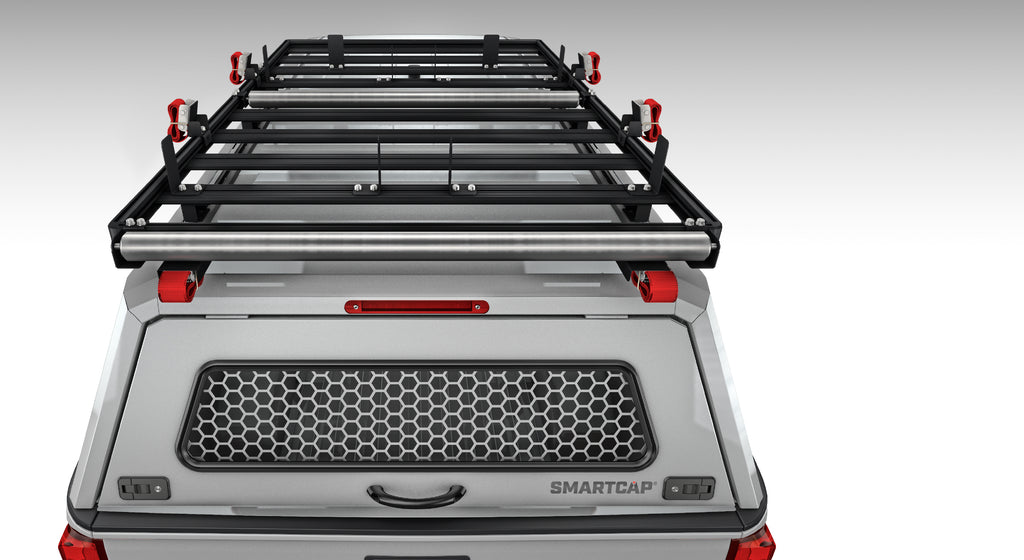 Heavy-Duty and Reliable Truck Canopy: SmartCap EVOc Commercial by RSI for Toyota Tacoma/Tundra