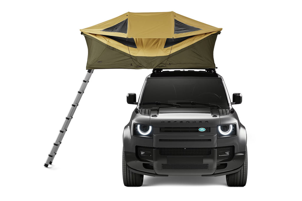 Thule Approach M 2-3 Person Roof Top Tent Fennel Tan Front View