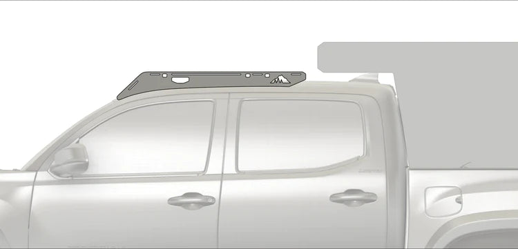 The Animas "E" Camper Roof Rack for Toyota Tacoma by Sherpa Equipment Co.