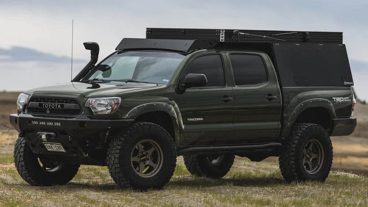 The Animas Camper Roof Rack for Toyota Tacoma 2005-2022 by Sherpa Equipment Co.