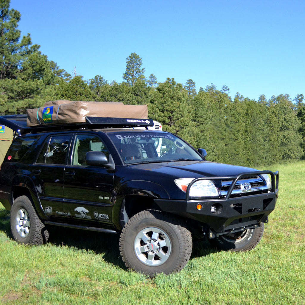 Durable Roof Rack With Wind Deflector