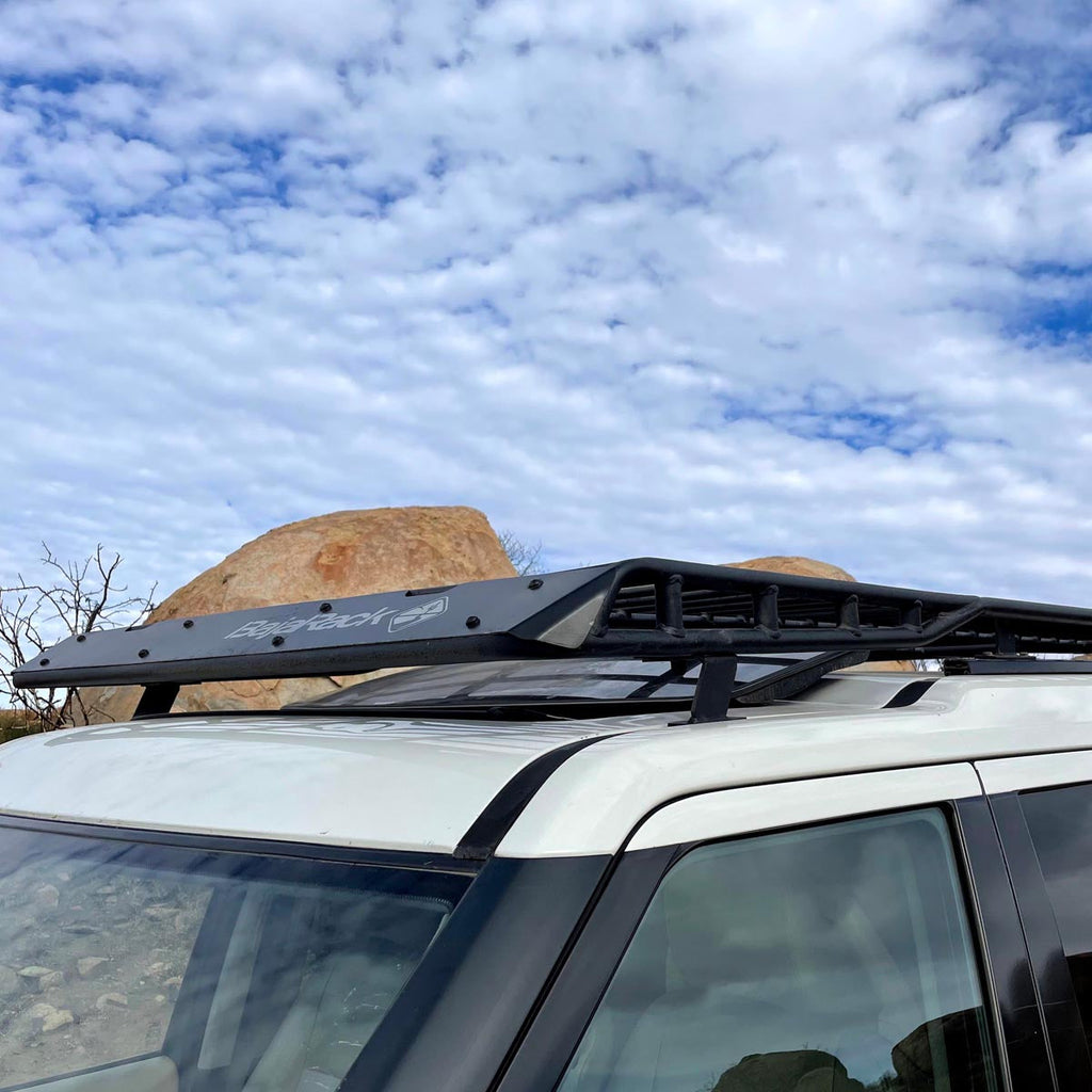 Baja Rack Flat Roof Rack With Wind Deflector