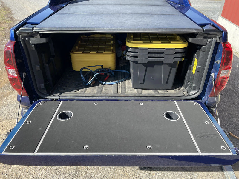 Front View Of The BillieBars Avalanche Tailgate Cover