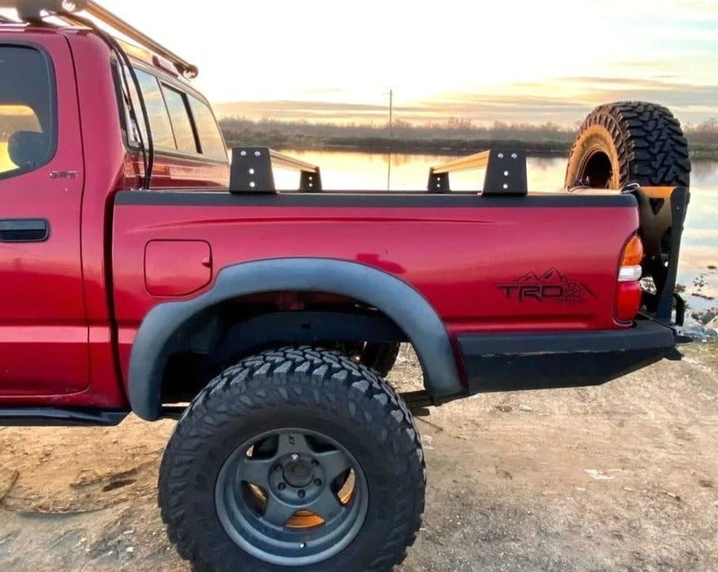 BillieBars Bed Bars On 1st Gen Tacoma Side View