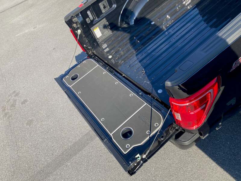 BillieBars Ford Workbench Tailgate Cover View From The Top 