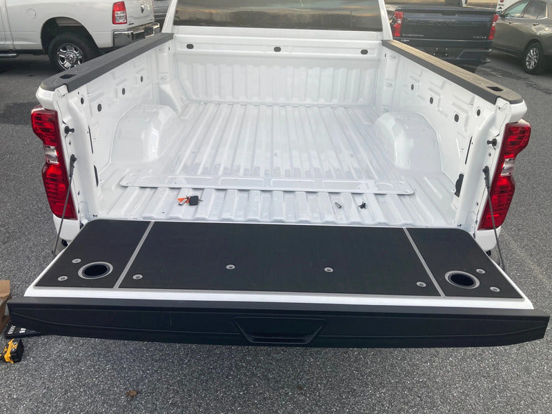 Billie Bars Tailgate Cover For Silverado & Sierra Front View