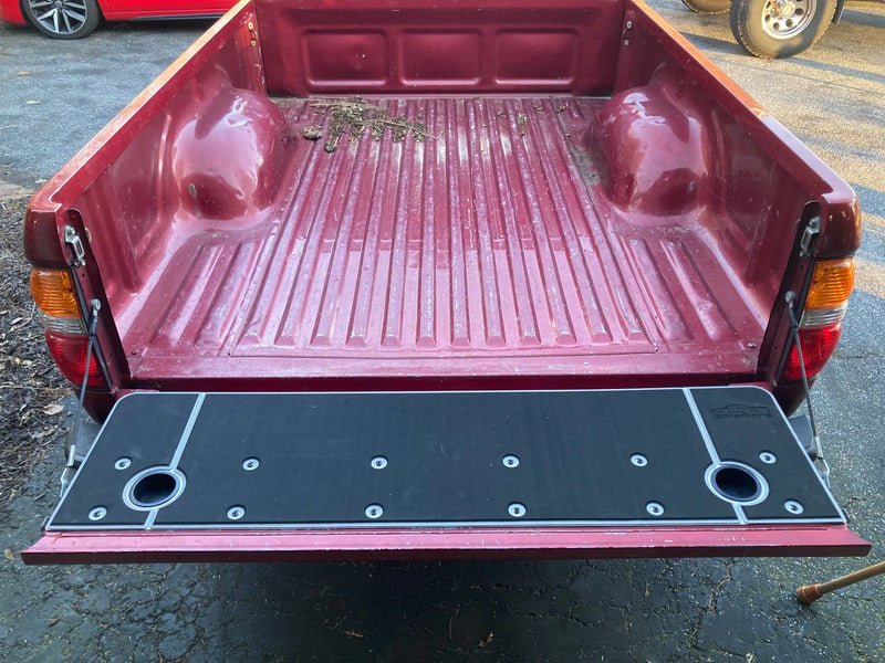 Front View Of The BillieBars Tacoma Tailgate Cover