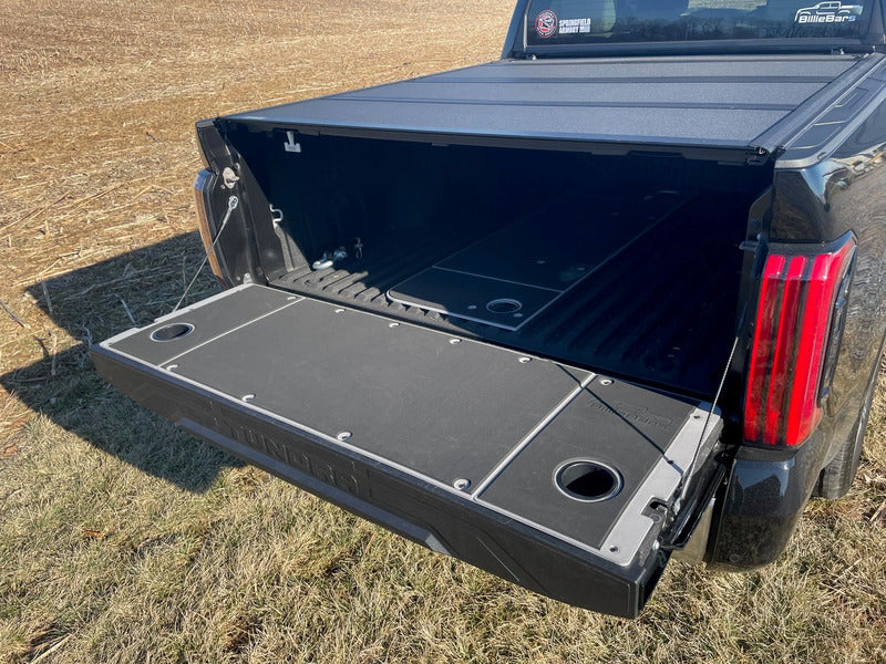 Billie Bars Tailgate Cover Mounted On Toyota Tundra