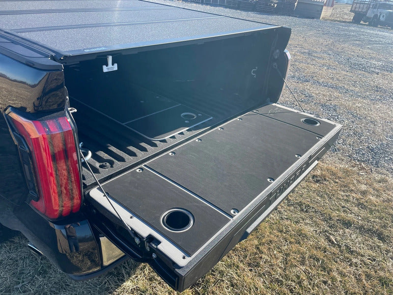 Side View Of BillieBars Tundra Tailgate Cover