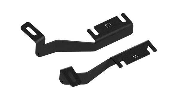 Ditch light brackets for nissan frontier by CBI black powder coated