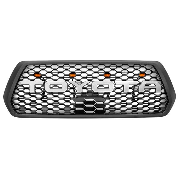 Raptor style grille Tacoma 2001-2004 honeycomb plus light Raptor style grille Tacoma 2001-2004 honeycomb plus light
